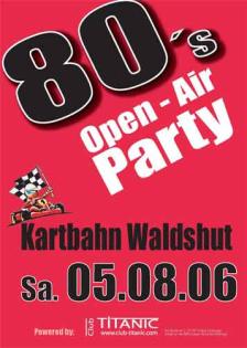80 s Open-Air Party