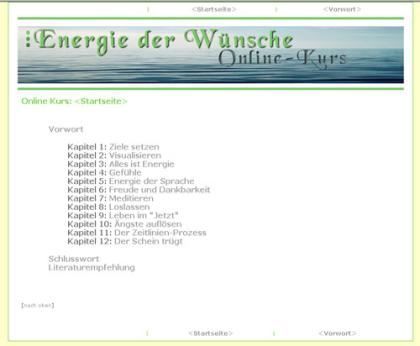 Seminar Energie der Wünsche