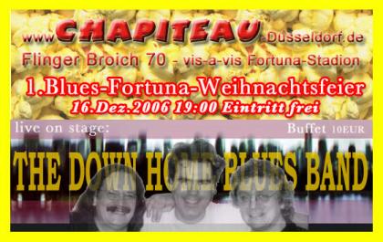 1. Blues-Fortuna-Weihnachtsfeier 16. Dez. 2022 im Chapiteau-Düsseldorf