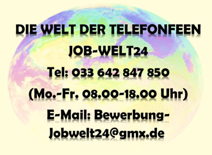 Job Heimarbeit Telefonistin Homeoffice Schiffweiler und ü-all Arbeit von zu Haus