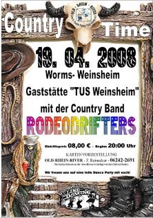 Der Countdown zur Country Time in Worms am Rhein läuft