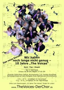 Wir haben noch lange nicht genug - 10 Jahre The Voices