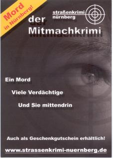 Strassenkrimi Nürnberg - Tod einer Hausfrau