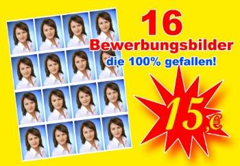 16 Bewerbungsbilder die 100 gefallen. Nur 15 Euro