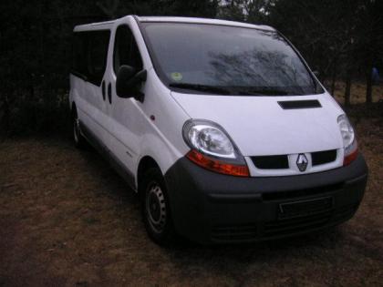RENAULT TRAFIC fensterbus 1 9 dci100 6-Sitzer mit Klima LANG Heckt.