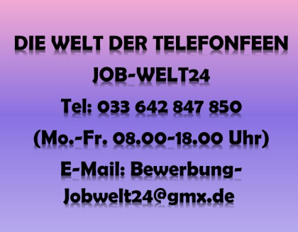 Telefonistin Job - Jobangebot Stellenangebot Dortmund und ü-all Arbeit Call Cent