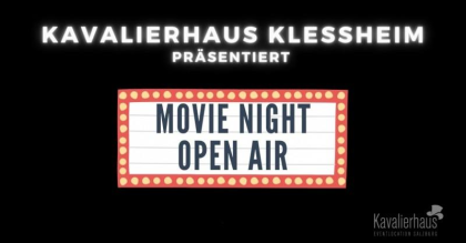 Open Air Kino im Kavalierhaus Klessheim bei Salzburg