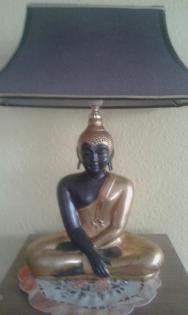 Ausgefallene Buddha Lampe