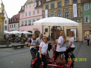 Der Partyspaß für bis zu 7 Personen auf einem Bike