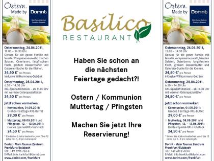 Ostern Ostersonntag im Dorint Main Taunus Zentrum Frankfurt