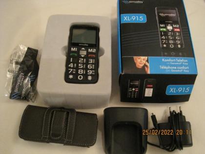 Seniorentelefon Simvalley XL-915 mit Garantruf und SOS