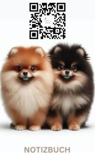 Zwergspitz Pomeranian Bücher Notizbücher Welpentagebücher Hundebücher von Ka