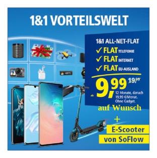 1 1 All-Net-Flat dazu E-Scooter von SoFlow S06 mit Straßenzulassung
