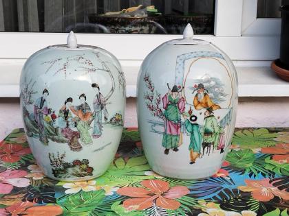 2 antike Chinesische Vasen
