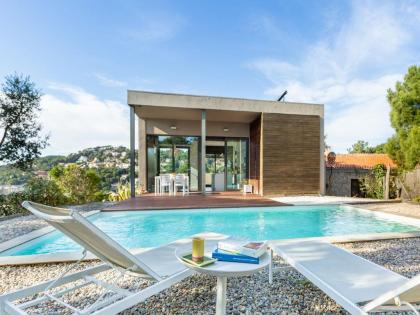 Spanien Ferienhaus Costa Brava privater Pool und Meerblick mieten