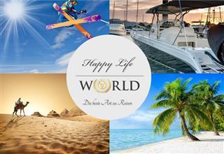 Happy Life World- Das Online Reiseportal mit 40 Casback