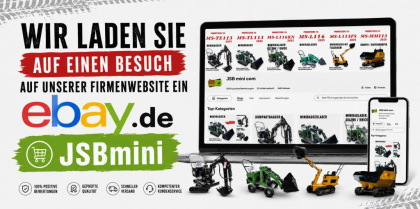 Lader Bagger Dumper - NEU 2026 - Direkt vom Hersteller JSB MINI