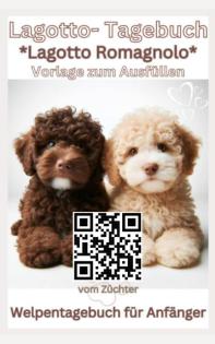 Lagotto Hundebuch - Tagebuch - Hundetagebuch Erinnerungstagebuch für Ihren Lago