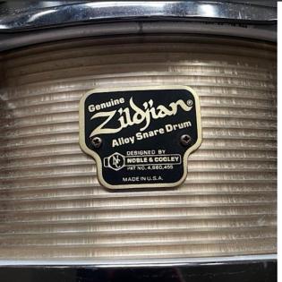 Zildjian und Noble und Cooley Cast Snare
