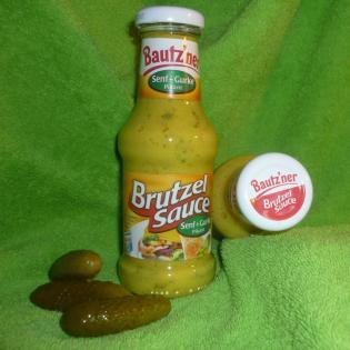 Bautzner Brutzelsauce Senf Gurke pikant