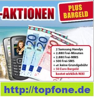 Gratis-Aktion Samsung Galaxy Handy