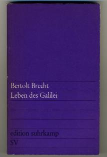 Bertold Brecht - Leben des Galilei