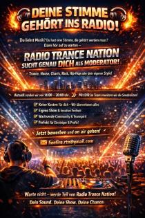 Webradio Radio-Trance-Nation sucht Moderatoren