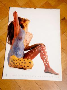 Bodypainting Aktkalender 2022