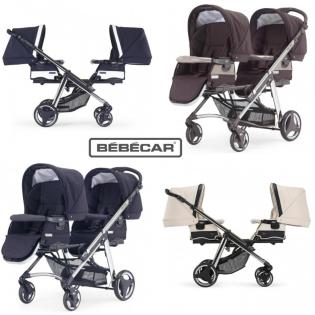 Zwillings- und Geschwisterwagen mit multifunktional zum Einlingswagen umbaubar