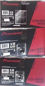 Verkauf 2X Pioneer CDJ-2000-M DJM-900NXS-M Platinum Edition eingeschränktes Sy