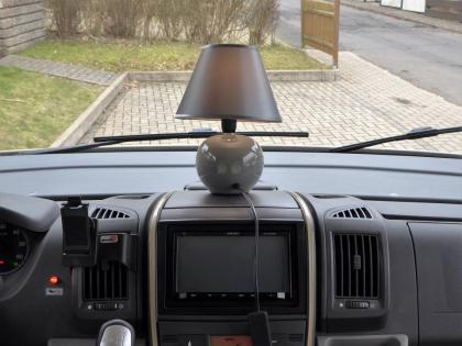 12 Volt LED Tischlampe für Reisemobil oder Caravan