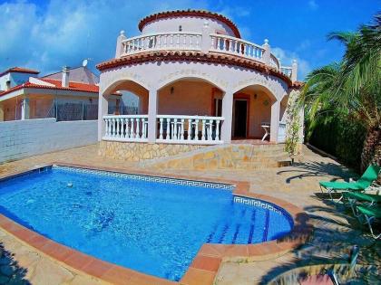 SPANIEN Ferienhaus Costa Dorada Miami Playa privater Pool mieten