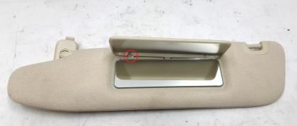 Sonnenblende links TEXTIL beschädigt Tesla Model S Model S REST 1050619-00-A