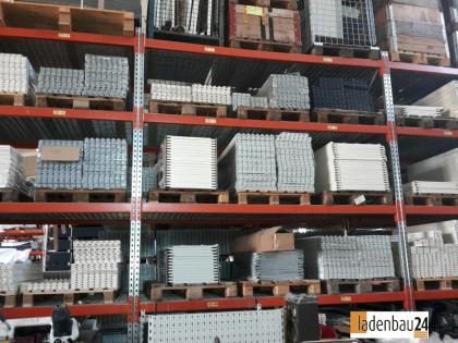 Tegometall Ladenregal Wandregale Gondelregale gebraucht abgebaut gereinigt