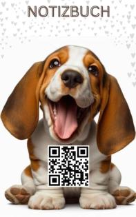 Schönes Basset Hound Buch Notizbuch Das perfekte Geschenk für Basset Liebhaber