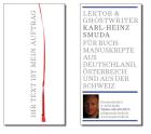 Der Lektor korrigiert das Buchmanuskript