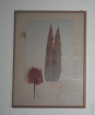 4 Bilder von Bruno Bruni Originallithografie mit Rahmen ca. 62 5 x 82 cm.