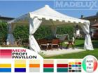 Pavillon 5x5 Pvc Pagodenzelt Garten Zelt Hotel Dach Terrasse personalisierte Far