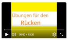 Übungen für den Rücken - gut für Wirbelsäule Bandscheiben . Kostenfreies Vid