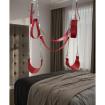 Liebesschaukel mit 4 Ketten doppeltem Leder Sitzen Feels like Heaven Beinschlauf