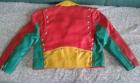 Mädchen Lederjacke Gr. 116-128 Mehrfabig