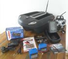 Carplounge Tackle Futterboot RT4 Schwarz Matt Echolot
