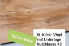 120m - Klick-Vinyl Boden mit Trittschalldämmung Orginalverpackt