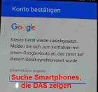 Suche Android Smartphones mit Google Sperre Samsung Huawei