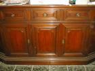 Barthels-Möbel Sideboardschrank Sekretär und Teewagen nussbaum